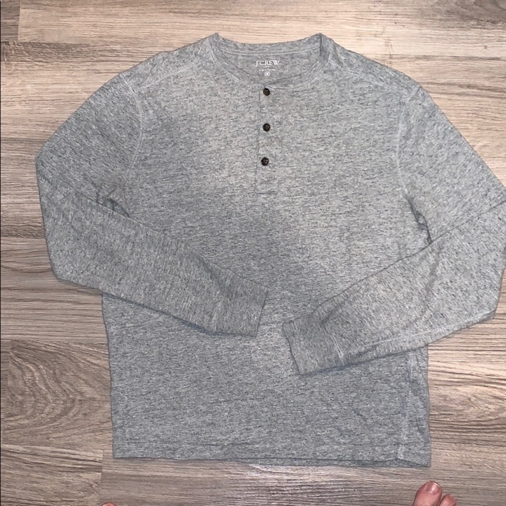 J.Crew factory men’s cotton slub Henley